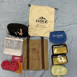 Cosmetic Bags and Bags and Bags.